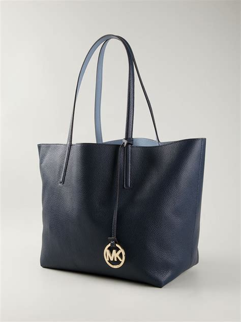 michael kors reversible tote blue|michael kors blue crossbody bag.